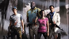 video games left 4 dead gun girls with guns