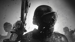 video games monochrome weapon artwork call of duty PC gaming