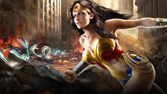 video games Mortal Kombat DC Universe Wonder Woman superhero