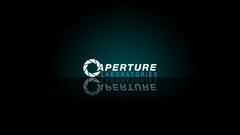 video games Portal (game) Aperture Laboratories gradient