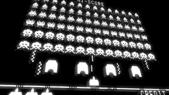 video games simple Space Invaders retro games video game art