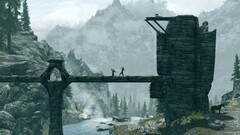 video games the elder scrolls v skyrim Bridge