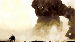 video games video game art Shadow of the Colossus