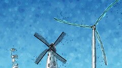 vladstudio windmill artwork turbines wind turbine