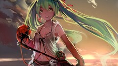 vocaloid hatsune miku anime girls Anime