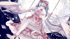 vocaloid hatsune miku Anime swings