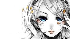 vocaloid kagamine rin anime girls Anime