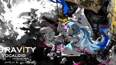 vocaloid Mivit hatsune miku anime girls twintails aqua hair