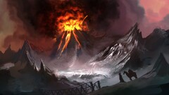 volcano Bridge explosion