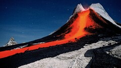 volcano lava national geographic nature