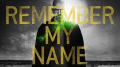 walter white Breaking Bad Typography