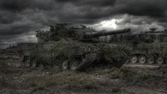 War tank camouflage military vehicle
