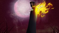 warlocks warlock fire Halloween deviantart