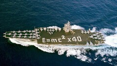 warship aircraft carrier aerial view ship military