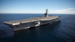 warship aircraft carrier military ship