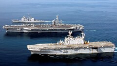 warship aircraft carrier military ship vehicle