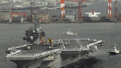 warship aircraft carrier military vehicle ship