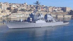 warship Arleigh Burke Class Destroyer military ship vehicle