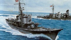 warship artwork military vehicle ship