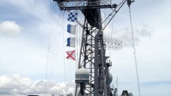 warship flag military vehicle ship