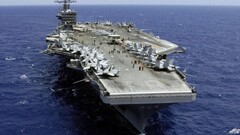 warship military aircraft carrier vehicle ship military vehicle