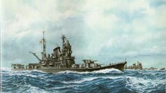 warship military artwork ship vehicle