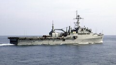 warship military ship vehicle