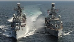 warship military vehicle ship