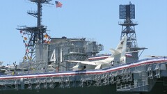 warship USS Midway Museum san diego military vehicle ship