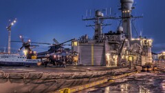 warship vehicle Helicopters