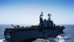 warship vehicle Sea military ship