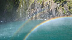 water cliff lens flare outdoors nature rock