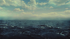 water clouds nature Sea