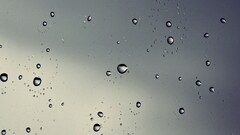 water drops window water on glass