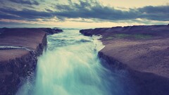 water nature landscape Sea clouds sky