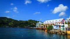 water outdoors building sky