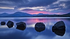 water stones Mountains nature sky sunlight