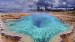 water Yellowstone National Park nature landscape outdoors USA