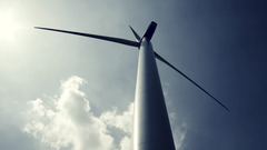 wind Turbine sky clear sky blue