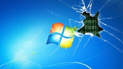 windows 7 logo digital art