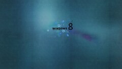 windows 8 blue background Simple Background