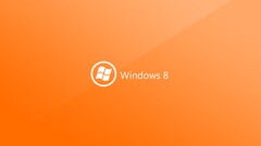 windows 8 microsoft windows Simple Background gradient logo
