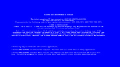 windows os Blue Screen of Death Errors Windows Errors text