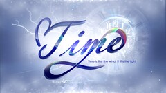 winter digital art numbers