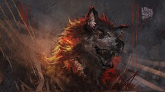 wolf fantasy art Animals