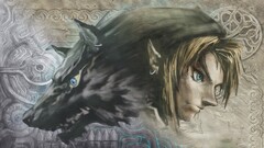 wolf the legend of zelda link video games Wolf Link fantasy art