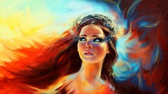 Women artwork Movies Hunger Games the hunger games fantasy girl
