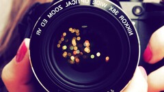 Women camera macro photography bokeh lens Nikon Technology