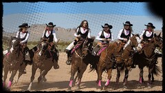 Women horse hat Animals Mammals