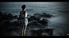 Women rain standing women outdoors